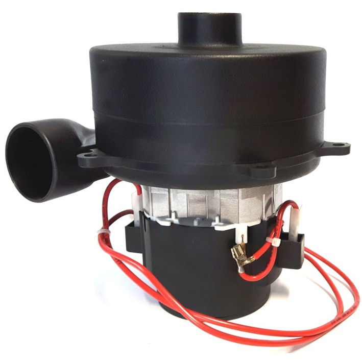 Saugmotor 24 V / 500 W mit Abluftrohr und Stutzen