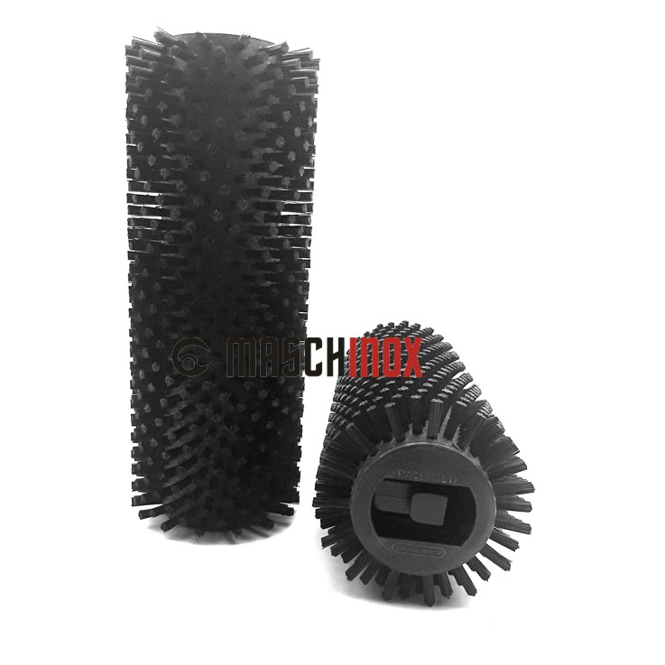 Bürstwalzen-Satz (2 Stück) schwarz für Duplex 280 - Schrubbbürste hart - DuplexS28019004