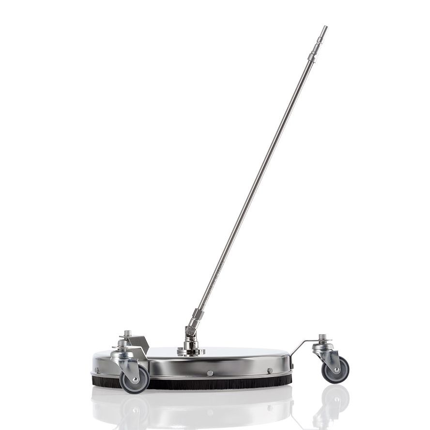 KRÄNZLE Bodenwäscher Round Cleaner INOX 410 Edelstahl mit Stecksystem 41814