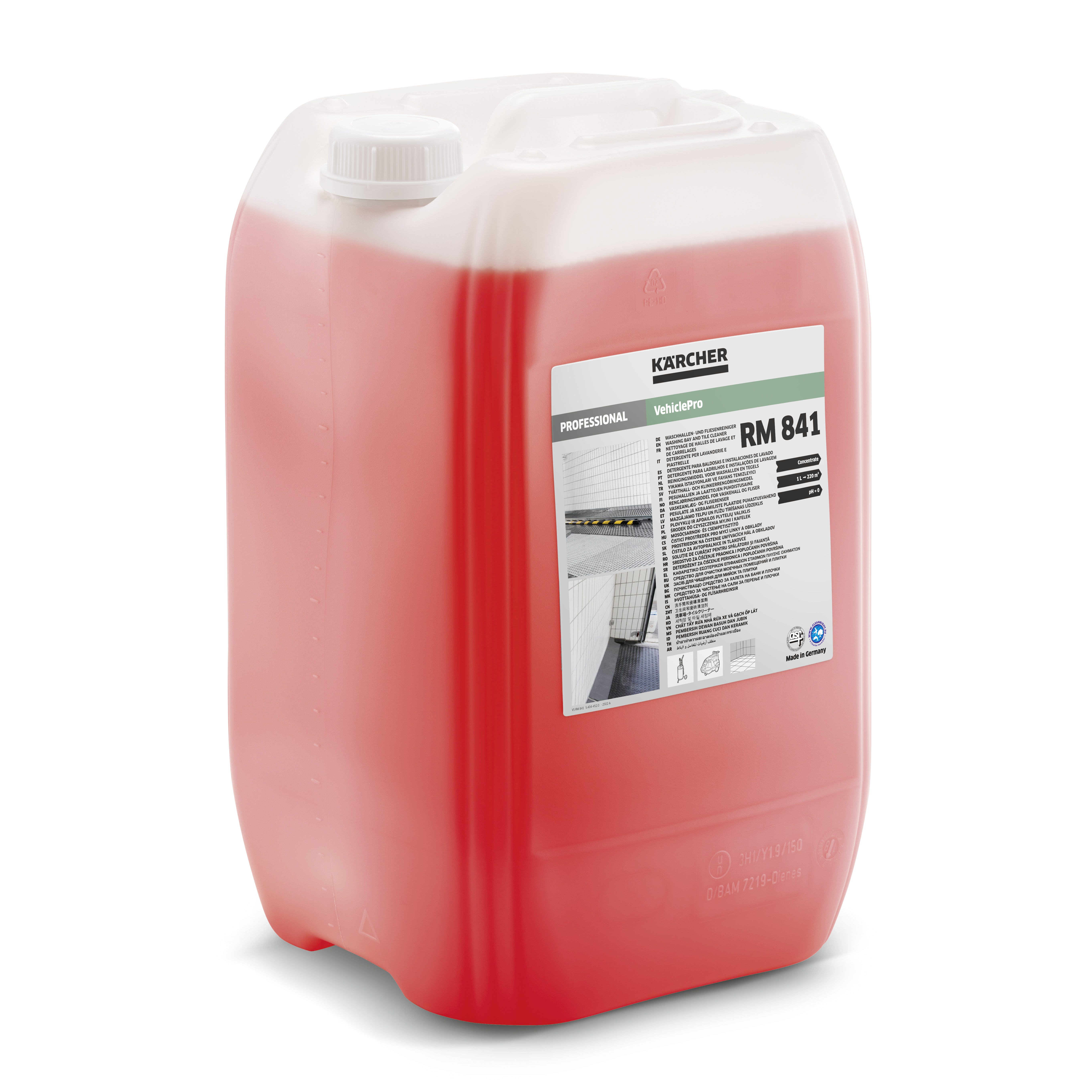 KÄRCHER VehiclePro Waschhallen- und Fliesenreiniger RM 841 20 Liter - 6.295-419.0