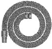 Nilfisk Saugschlauch D50 - 4m, ölbeständig 6468