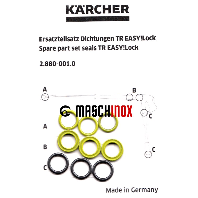 KÄRCHER Ersatzteilsatz TR EASY!Lock 2.880-001.0