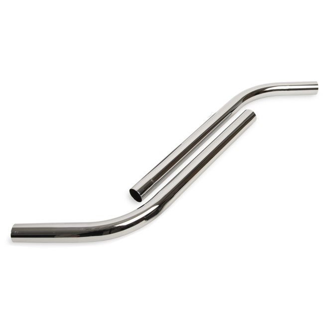 Metall-Handrohr s-förmig 2-teilig DN 40