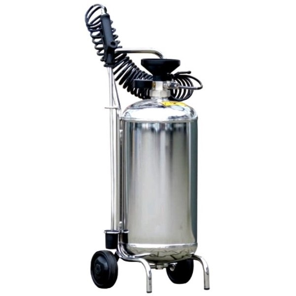 Sprühgerät 24 Liter für Druckluftanschluß Edelstahl