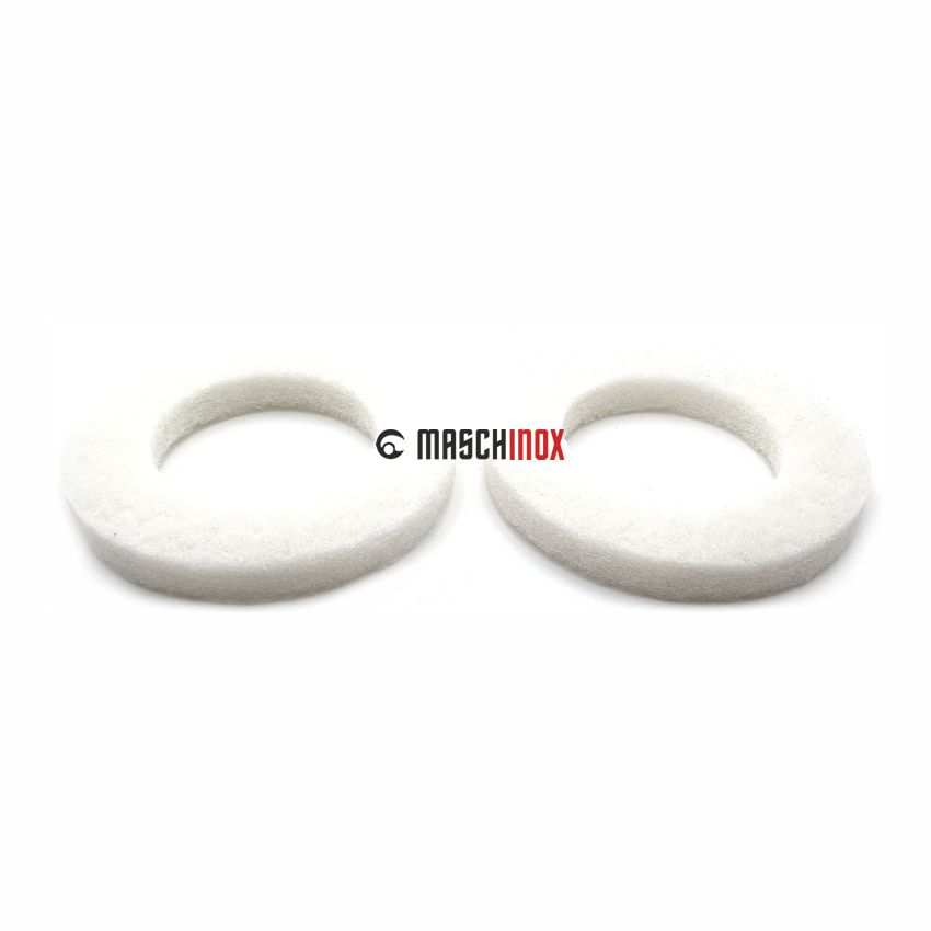 Polierpads weiß für Lindhaus LW52 Flexy (Satz mit 2 Stück) - 184690081