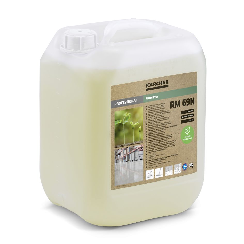 KÄRCHER FloorPro Natürlicher Industriereiniger RM 69N 10 Liter - 6.296-223.0