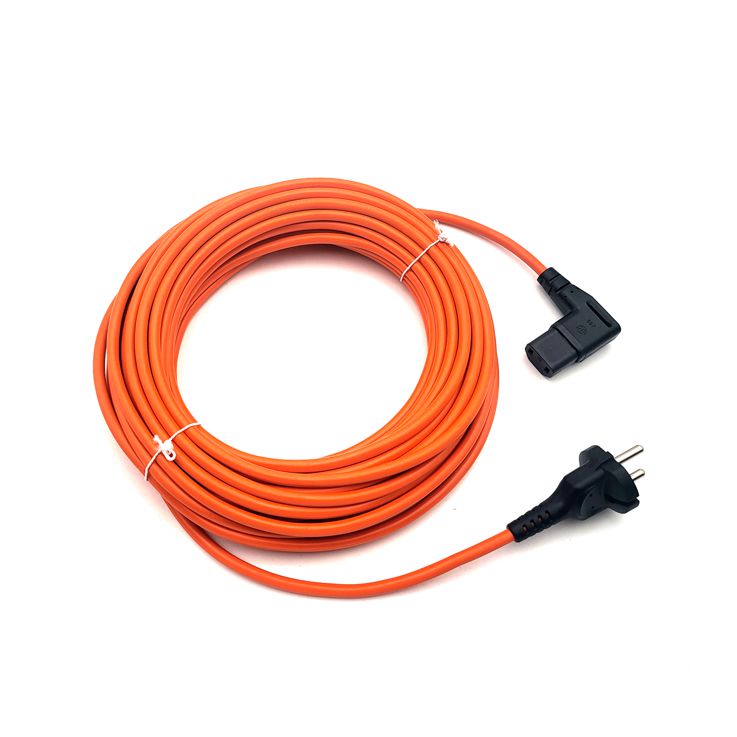 Staubsaugerkabel mit Kaltgerätestecker 15m für Cleanfix S10 Plus, Igefa VC 14 Hepa