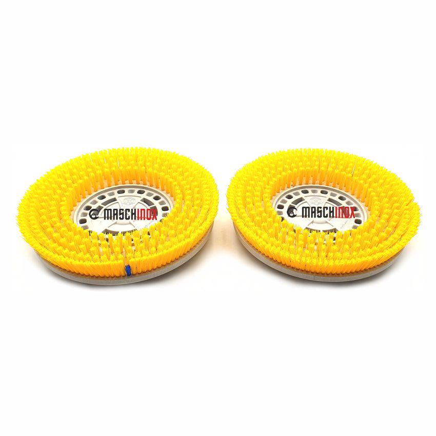 Tellerbürste gelb hart für Lindhaus LW44 Flexy (Satz mit 2 Stück) - 184590081
