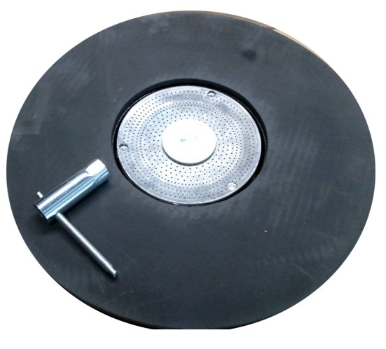 Treibteller 406mm für Schmirgelpapier für Sprintus EM 17 R /Wirbel Candia / CT43