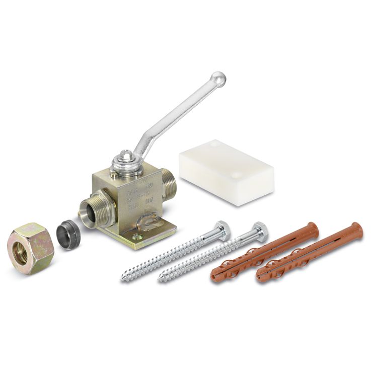 KÄRCHER Absperrhahn, Stahl verzinkt (Ermeto) - 4.580-144.0