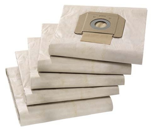 KÄRCHER Papierfiltertüten 6.904-285.0 (3-lagig) 5 Stück