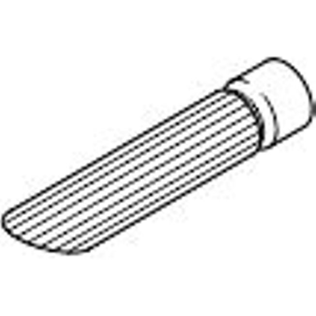 Nilfisk Schrägrohrdüse System TYPE 22 DN50 - 330 mm, Gummi 42836