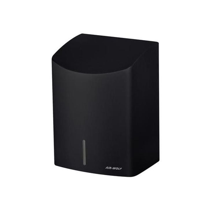 AIR-WOLF Händetrockner Serie M Edelstahl schwarz 10-427
