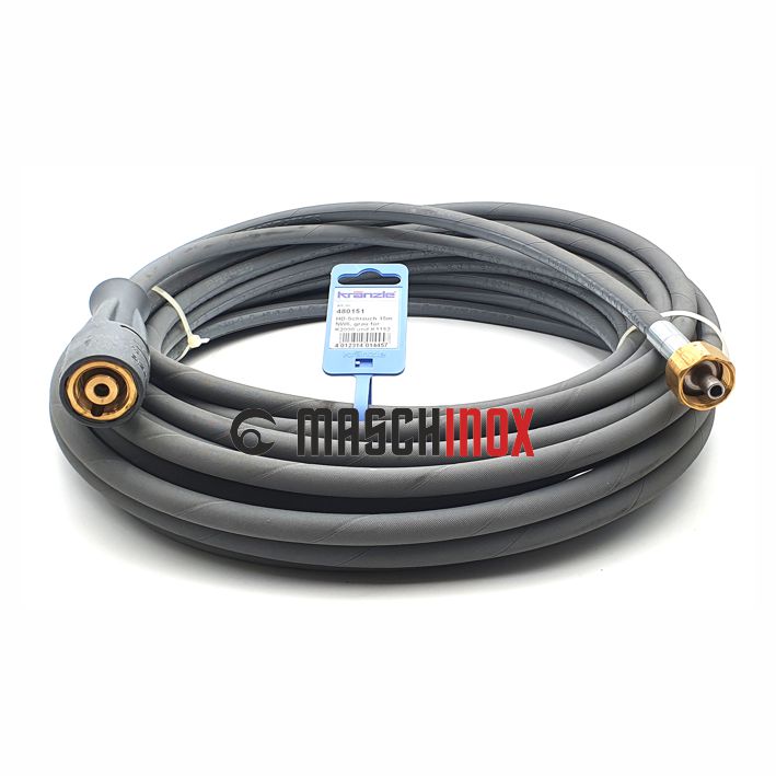 KRÄNZLE 15m Hochdruckschlauch grau für T-Geräte 480151