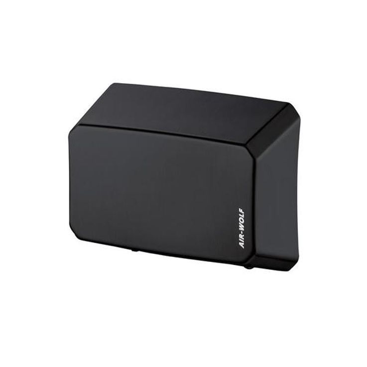 AIR-WOLF Händetrockner Serie B Edelstahl mattschwarz 10-032