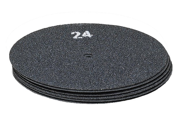 Schmirgelpapier 410mm 16" beidseitig Korn 24 Schleifpapier für Einscheibenmaschine (5 Stück)