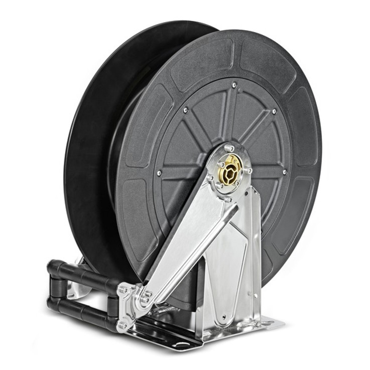 KÄRCHER Automatische Schlauchtrommel Edelstahl / Kunststoff, 20 m 6.392-083.0