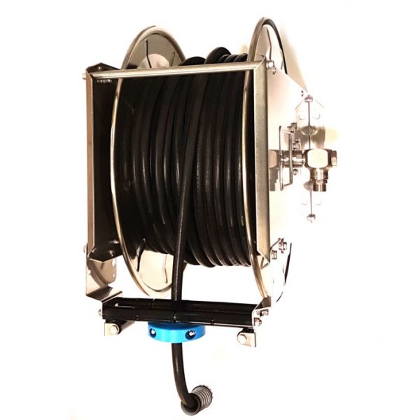 Hochdruck-Automatik-Schlauchaufroller 30m komplett