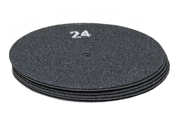 Schmirgelpapier 410mm 16" beidseitig Korn 24 Schleifpapier für Einscheibenmaschine (5 Stück)