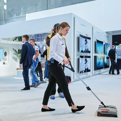 SPRINTUS Medusa Akku - Kehrmaschine 2 x Akkupack 204.002