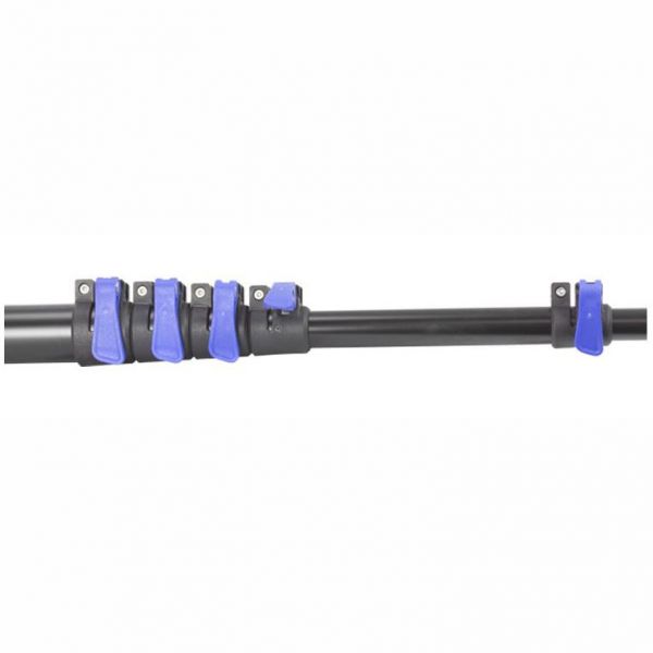 Solar-Teleskop-Waschbürsten-Set mit Enthärtungseinheit 1,9m bis 10m Photovoltaikwaschbürste 20"