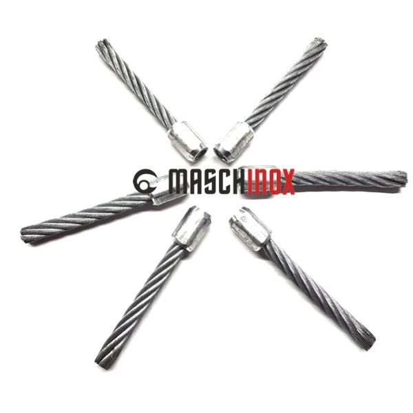 Stahlborstensatz 2 x 6er Satz für Unkraut Biene MVT 390 Ersatzzöpfe