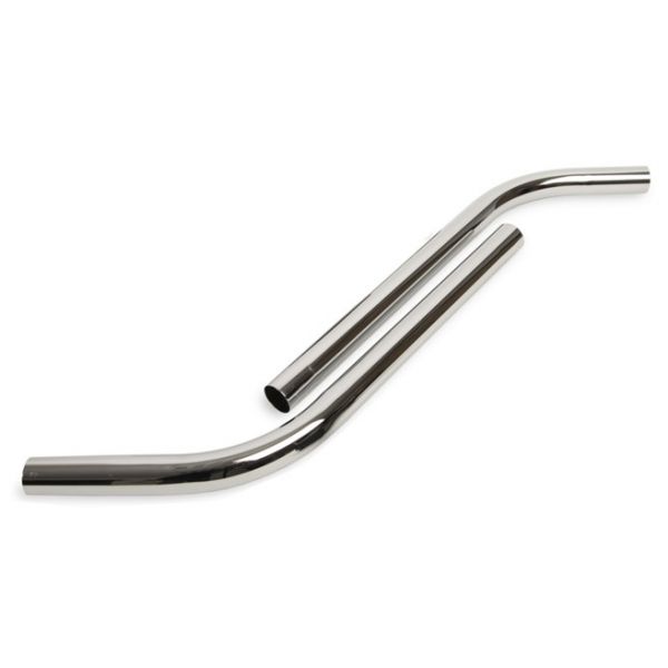 Metall-Handrohr s-förmig 2-teilig DN 40