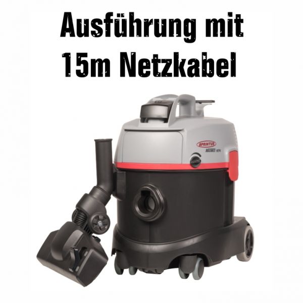 SPRINTUS MAXIMUS HEPA mit 15m Netzkabel