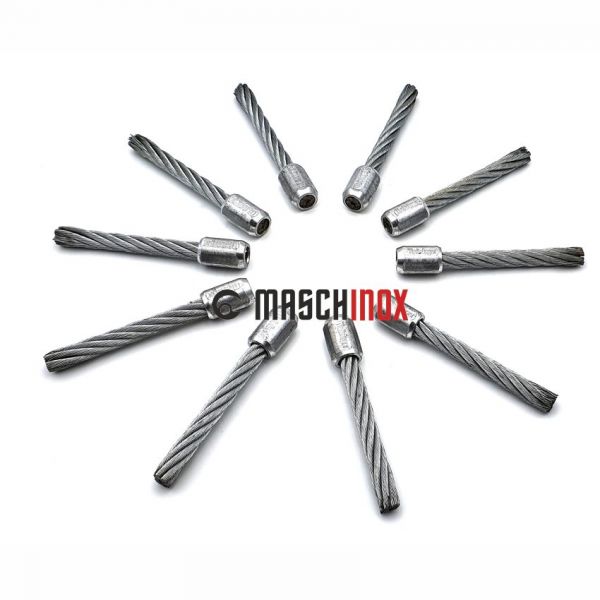 Tielbürger Stahlborstensatz AD-460-001 für tw50 / tw50s / tw50x Wildkrautbürste