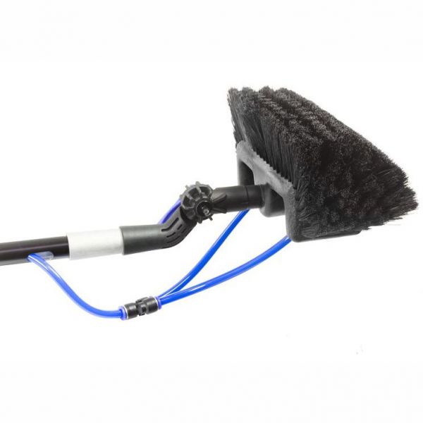 Solar-Teleskop-Waschbürsten-Set mit Enthärtungseinheit 1,9m bis 10m Photovoltaikwaschbürste 20"