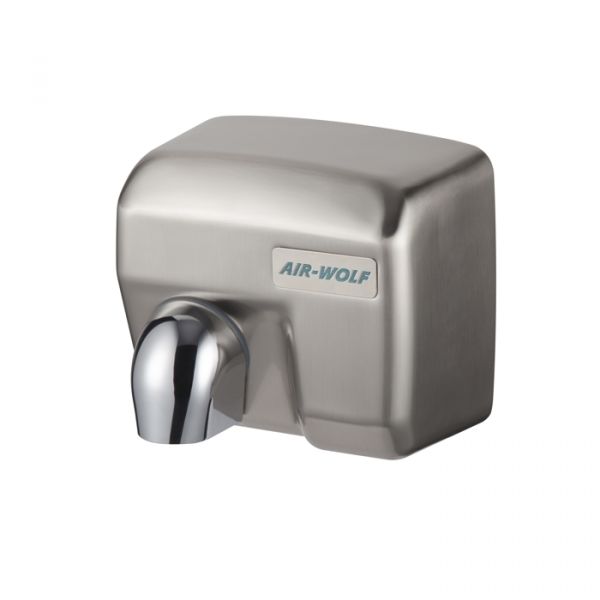AIR-WOLF Händetrockner E 405 Stahl gebürstet 10-405 (10-230)