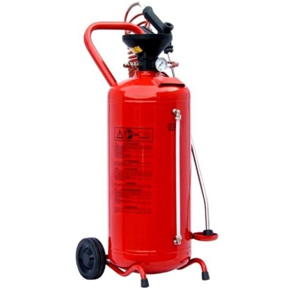 Sprühgerät 24 Liter für Druckluftanschluß Stahl lackiert