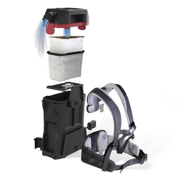 SPRINTUS BoostiX ZERO Rucksack-Staubsauger 230 V Netzvariante - Z122001