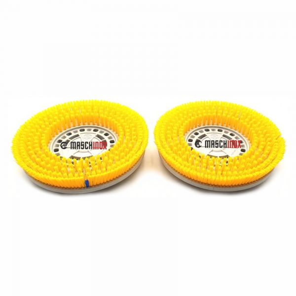Tellerbürste gelb hart für Lindhaus LW52 Flexy (Satz mit 2 Stück) - 184660081