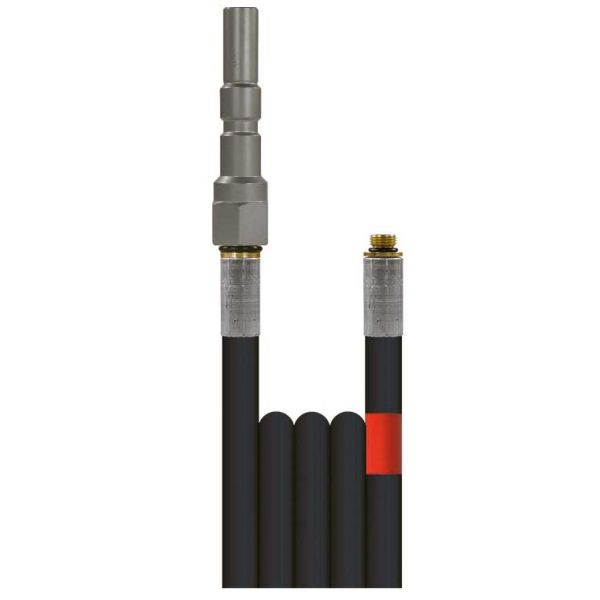 Rohrreinigungsschlauch Flexy 40m mit einer Drahteinlage für Kränzle Stecksystem D12