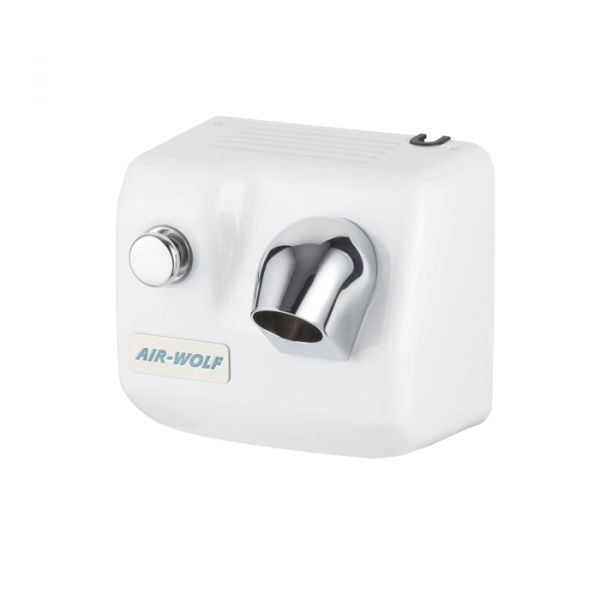 AIR-WOLF Wand-Haartrockner E 127 Stahl weiß emailliert 10-127 (10-123)