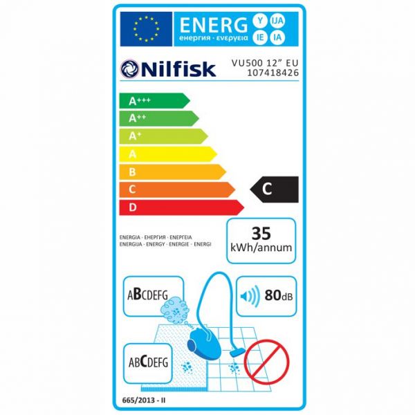 Nilfisk VU500 12 Bürstsauger 107418426