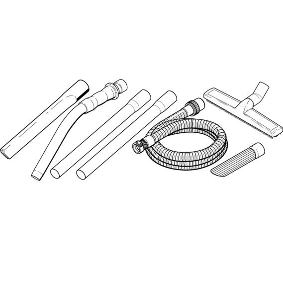 Nilfisk Werkstatt-Set 6-teilig DN 36 302000927